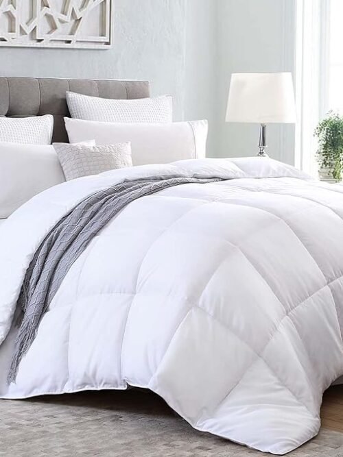 Kingsley trend King Comforter Duvet Insert - All Season Quilted Ultra Soft Breathable Down Alternative,