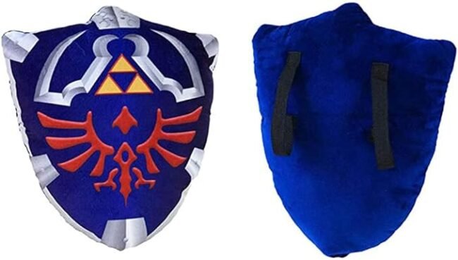 Zelda Hylian Shield Soft Wearable Throw Pillow